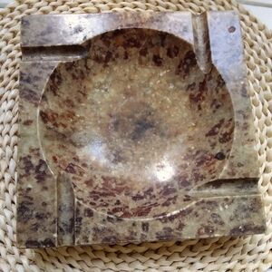 MCM STONE ASHTRAY